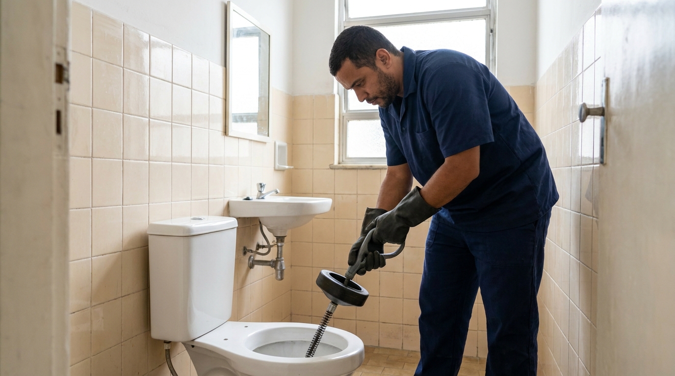 Desobstrução de tubulação em Maringá-PR